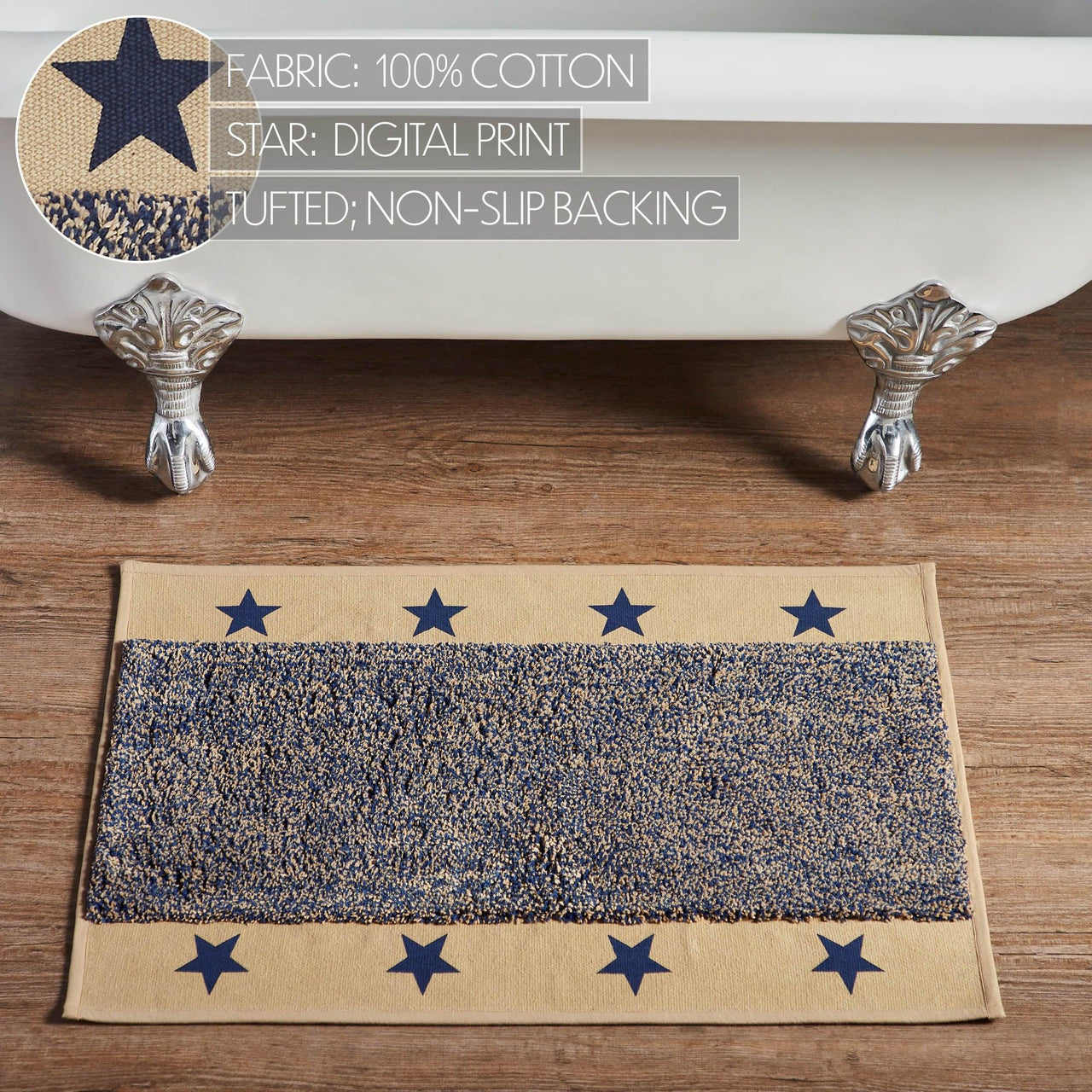 My Country Bathmat 20x30 - The Fox Decor