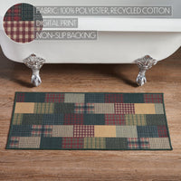 Tea Cabin Polyester Bathmat 17x36 - The Fox Decor