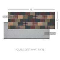 Thumbnail for Tea Cabin Polyester Bathmat 17x48 - The Fox Decor