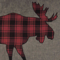 Thumbnail for Cumberland Moose Applique Pillow 14