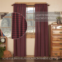 Thumbnail for Cumberland Panel Curtain Set of 2 84x40 - The Fox Decor