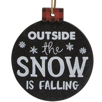 The Joy Of Christmas Ornament 3 asstd - The Fox Decor