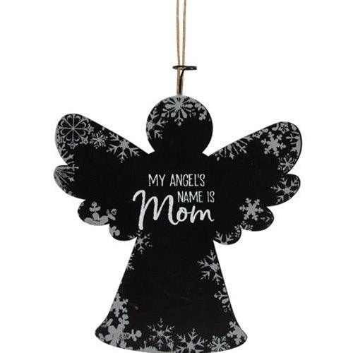 Angel's Name Ornament 3 Asstd - The Fox Decor