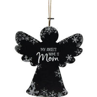 Angel's Name Ornament 3 Asstd - The Fox Decor