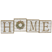 Thumbnail for Home Block Sitter w  Wreath