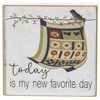 Live By Grace Square Block 3 Asstd - The Fox Decor