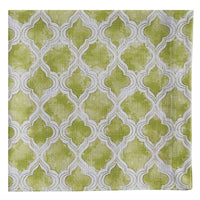 Thumbnail for Watercolor Geo Green Napkin Set of 12  Park Designs