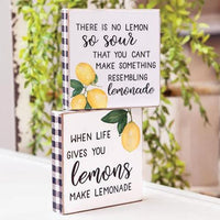 Thumbnail for Lemonade Square Block 2 Asstd - The Fox Decor