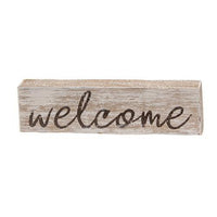 3 Set Welcome Autumn Green Truck Blocks - The Fox Decor