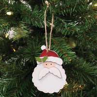 Thumbnail for Santa With Holly Ornament - The Fox Decor