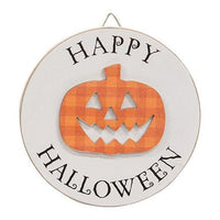 Thumbnail for Happy Halloween Jack Circle Easel Sign - The Fox Decor