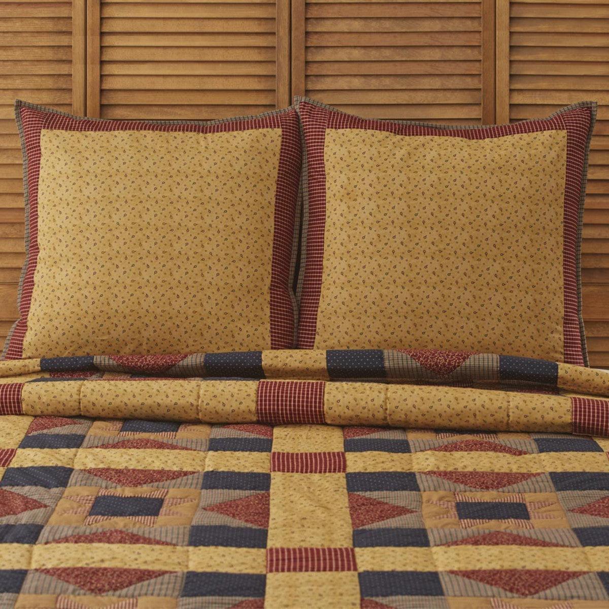 Montclair Euro Sham Basic Set of 4 Park Designs - The Fox Decor