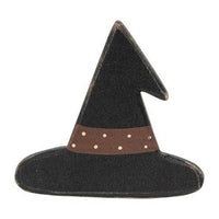 4 Set Primitive Wooden Halloween Magnets - The Fox Decor