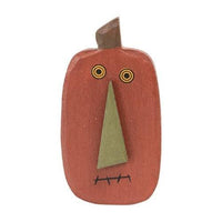 4 Set Primitive Wooden Halloween Magnets - The Fox Decor