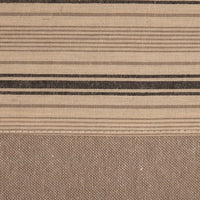 Sawyer Mill Charcoal Stripe Runner 13x36 VHC Brands