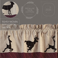 Thumbnail for Wyatt Deer Valance Curtain 16x72