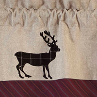 Thumbnail for Wyatt Deer Valance Curtain 16x72