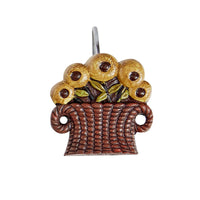 Thumbnail for Folk Crow Shower Curtain Hooks Set of 4 Park Designs - The Fox Decor