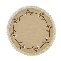 Thumbnail for Cotton Bolls Accent Mat Park Designs - The Fox Decor