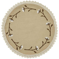 Thumbnail for Cotton Bolls Accent Mat Park Designs - The Fox Decor