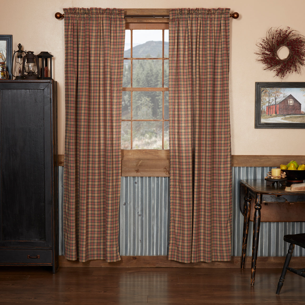 Crosswoods Panel Curtain Set of 2 84"x40"