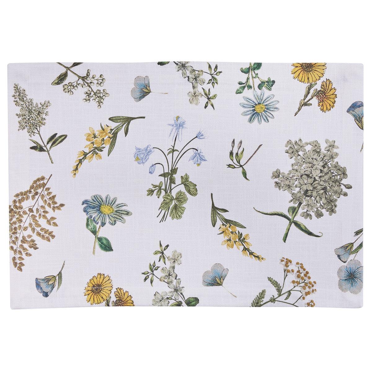 Flower Market Placemat Set of 12 Park Designs - The Fox Decor