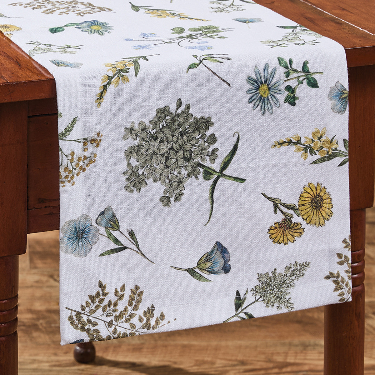 Flower Market Table Runner 36" L Set of 2 Park Designs - The Fox Decor