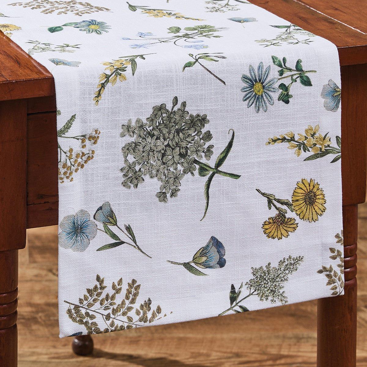 Flower Market Table Runner 54" L Set of 2 Park Designs