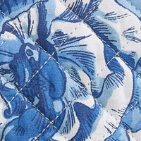 Patricia Heaton Home Florals And Flitters Floral Oven Mitt Blue Set of 2 Park Designs - The Fox Decor