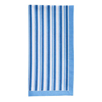 Thumbnail for Patricia Heaton Home Geo Printed Stripe Napkin Blue Set of 12 Park Designs - The Fox Decor