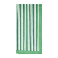 Thumbnail for Patricia Heaton Home Geo Printed Stripe Napkin Green Set of 12 Park Designs