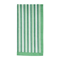 Thumbnail for Patricia Heaton Home Geo Printed Stripe Napkin Green Set of 12 Park Designs