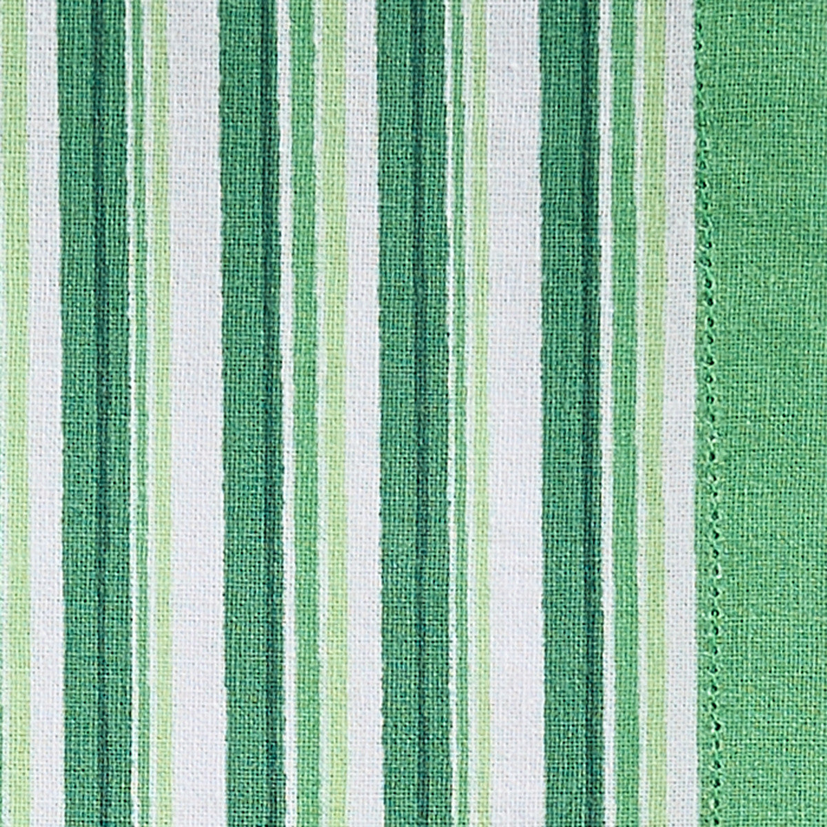 Patricia Heaton Home Geo Printed Stripe Napkin Green Set of 12 Park Designs