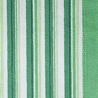 Thumbnail for Patricia Heaton Home Geo Printed Stripe Napkin Green Set of 12 Park Designs