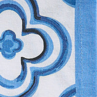Thumbnail for Patricia Heaton Home Geo Printed Napkin Blue Set of 12 Park Designs