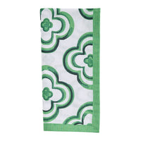 Thumbnail for Patricia Heaton Home Geo Printed Napkin Green Set of 12 Park Designs