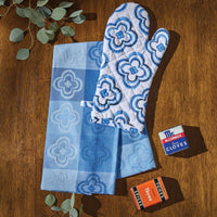 Patricia Heaton Home Geo Oven Mitt Blue Set of 2 Park Designs - The Fox Decor