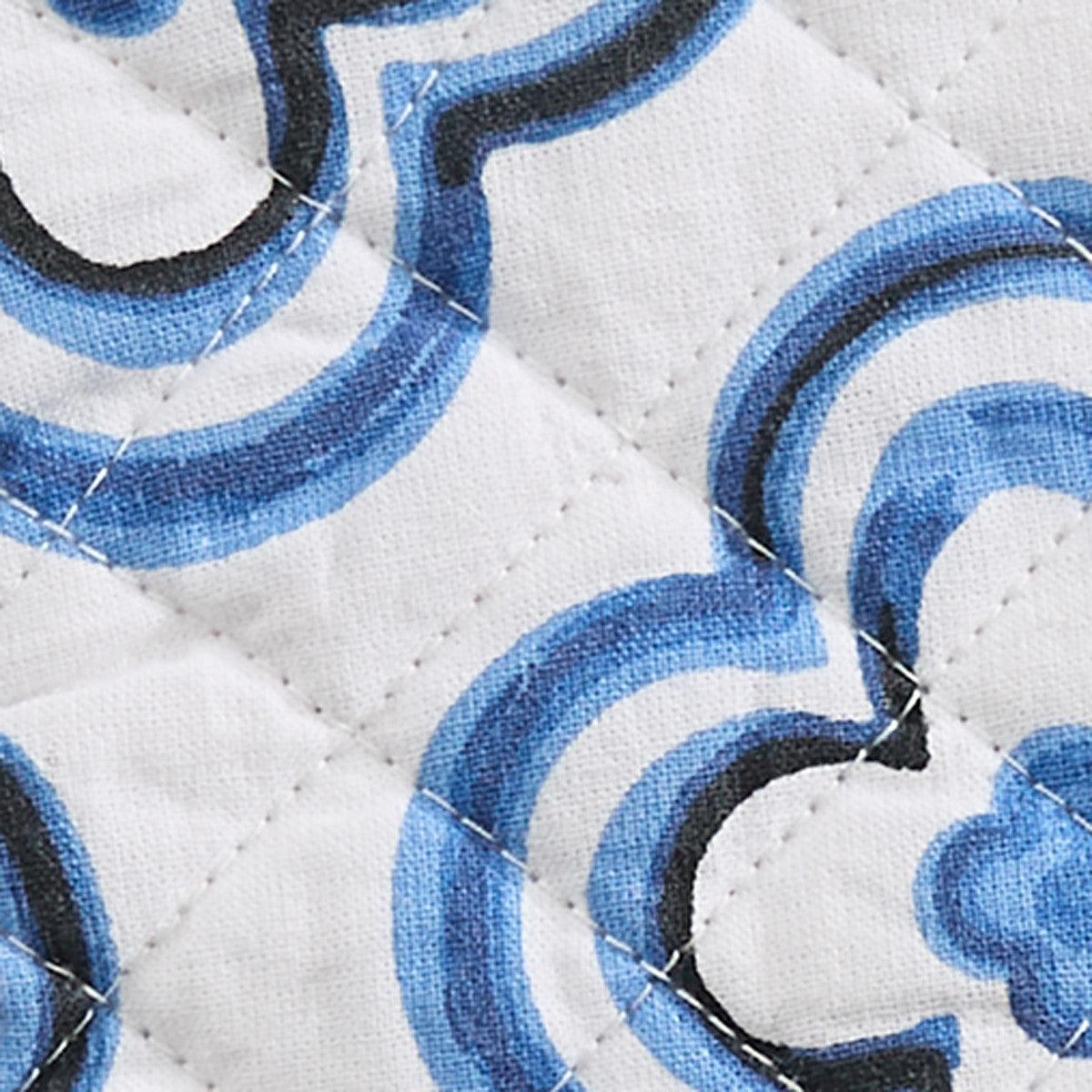 Patricia Heaton Home Geo Oven Mitt Blue Set of 2 Park Designs - The Fox Decor
