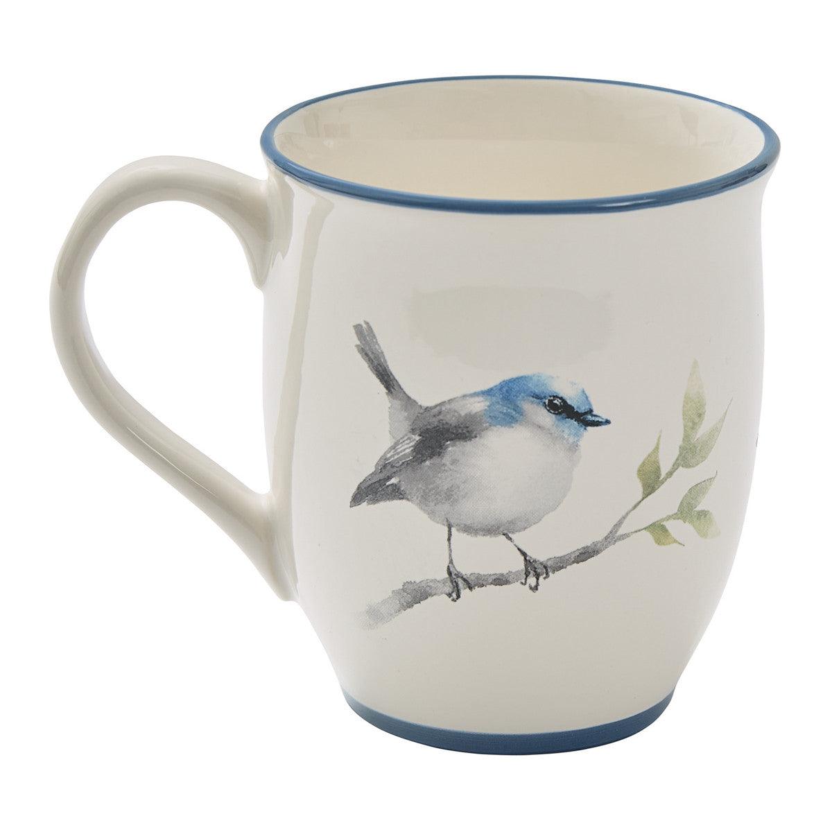 Williamsburg Aviary Mug Set of 4 Park Designs