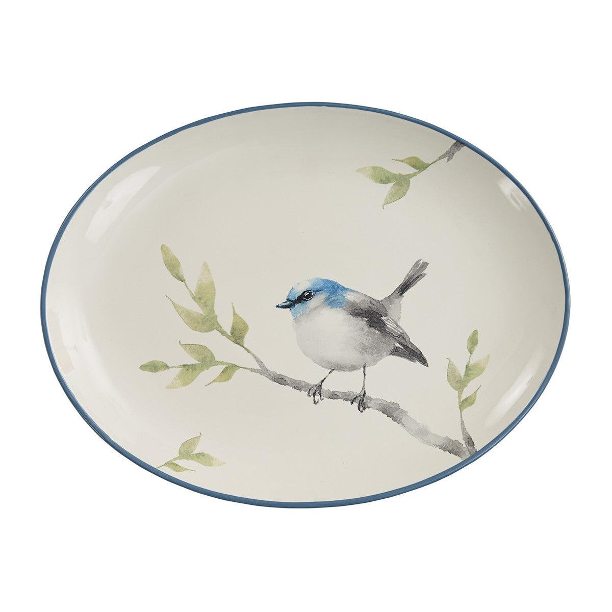 Aviary Oval Tray - Set of 2 Park Designs - The Fox Decor