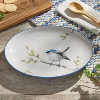 Thumbnail for Aviary Oval Tray - Set of 2 Park Designs - The Fox Decor