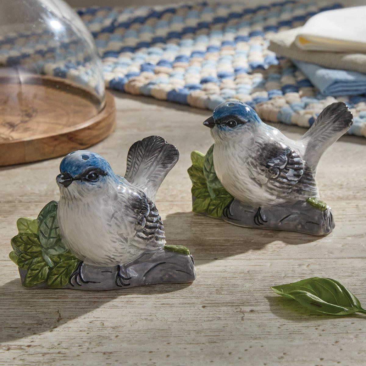 Williamsburg Aviary Salt And Pepper Set of 4 Park Designs