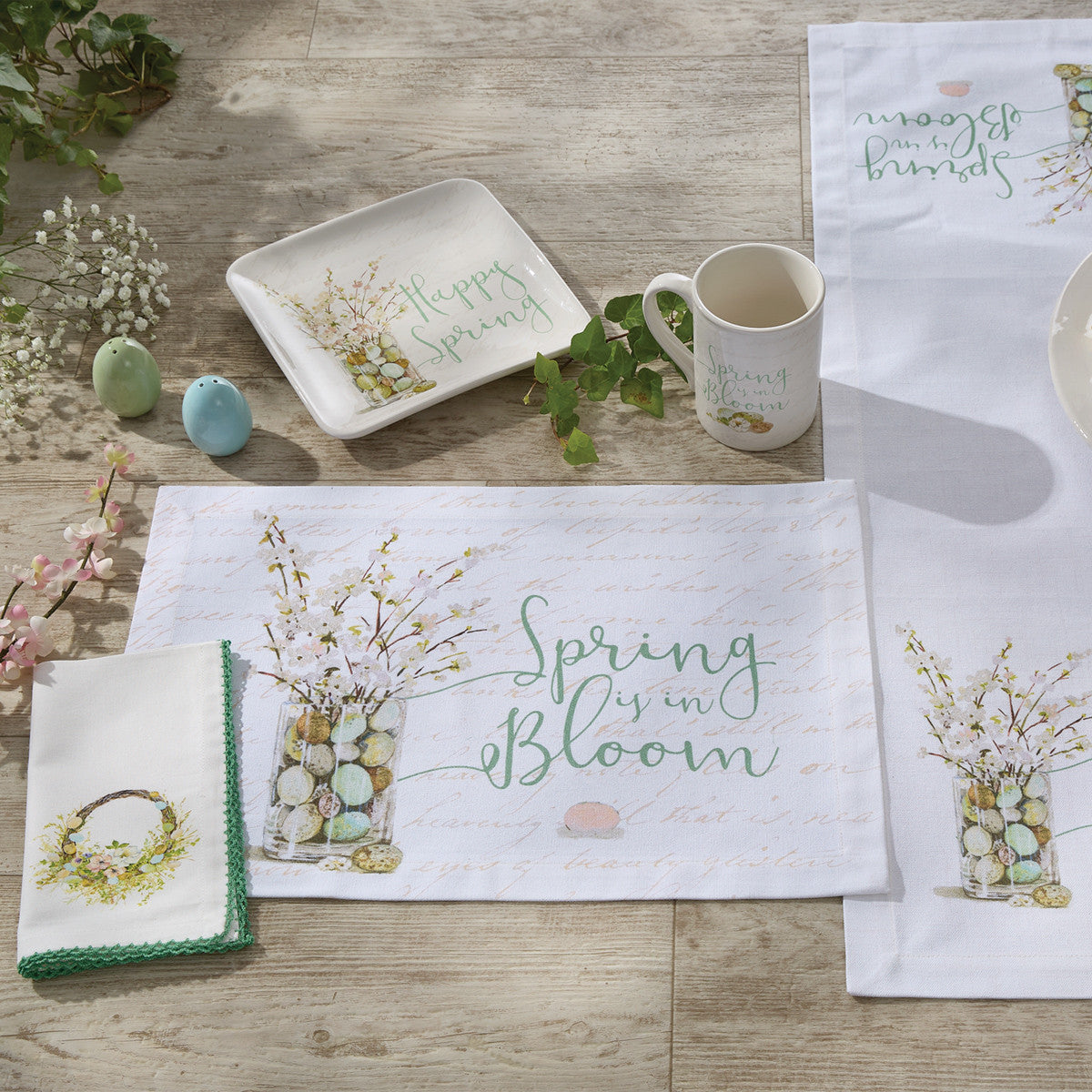Spring In Bloom Napkin Set of 12  Park Designs