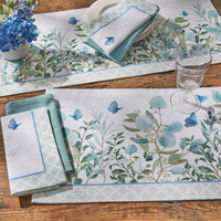 Eucalyptus Greens Table Runner 36