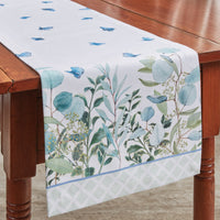 Eucalyptus Greens Table Runner 54