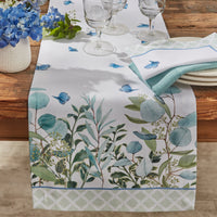 Eucalyptus Greens Table Runner 54