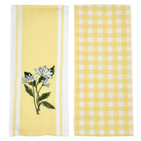 Forever Spring 2 Dishtowel Set-Yellow Park Designs - The Fox Decor
