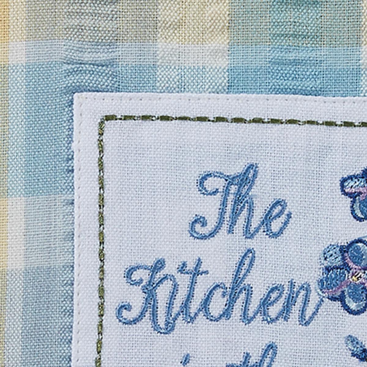 Forget Me Not Decorative Dishtowel Set of 2 Park Designs - The Fox Decor
