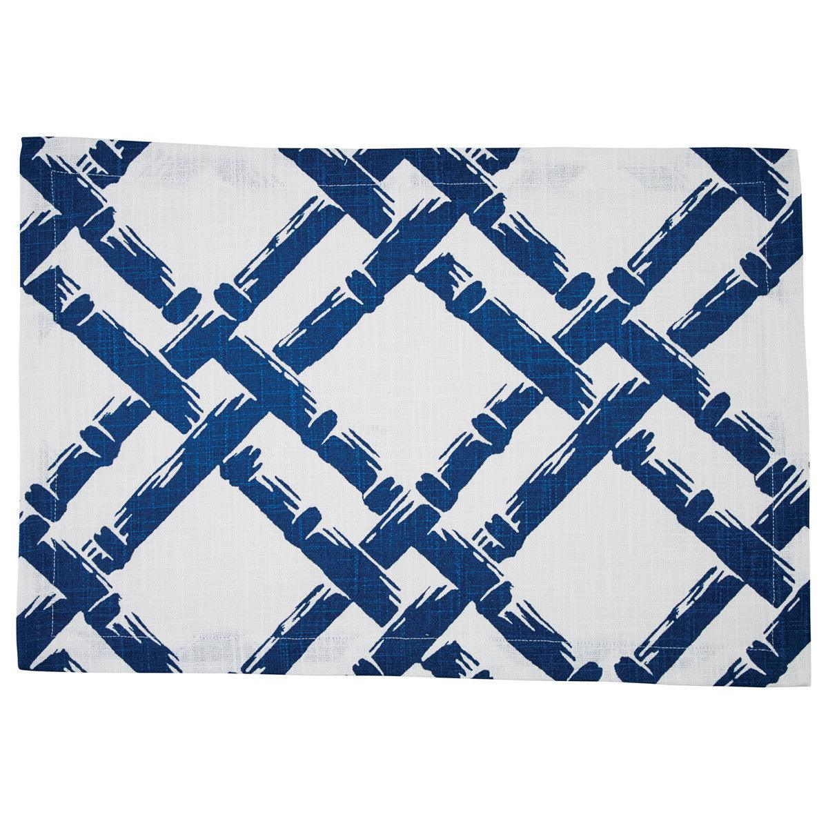 Williamsburg Bamboo Trellis Placemat Set of 4 Park Designs - The Fox Decor