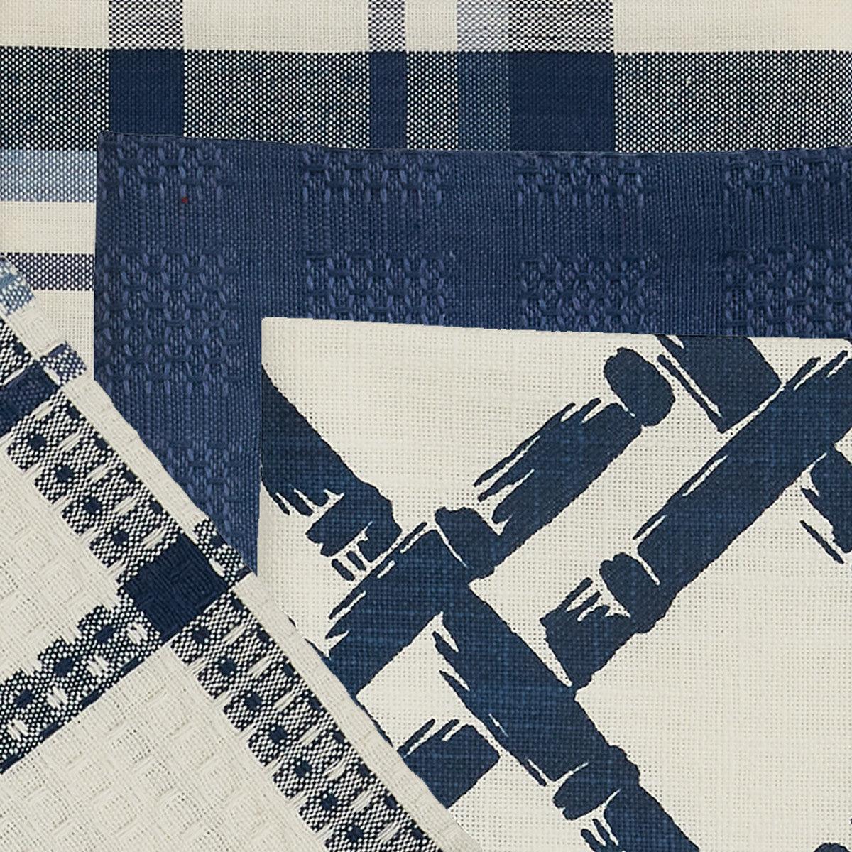 Bamboo Trellis 3 Dishtowel/Discloth Set Park Designs - The Fox Decor